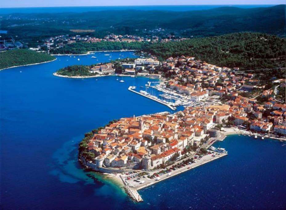 Charming House Ruza In Korcula Town Villa Exterior foto
